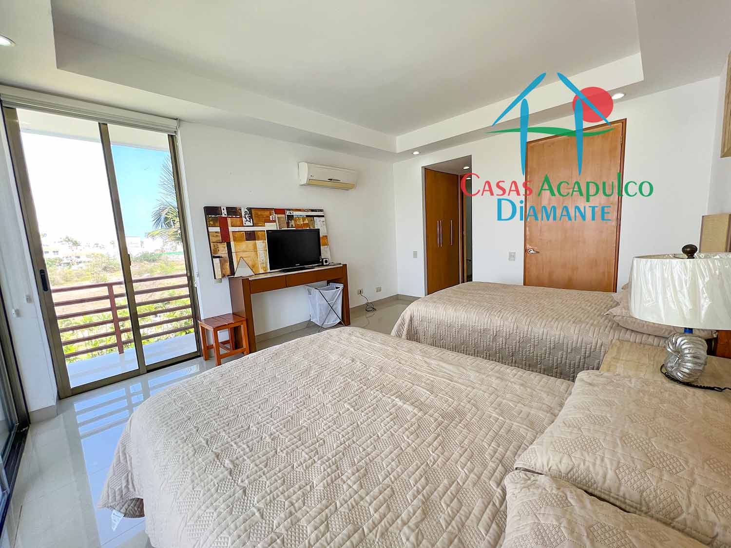 Solar Villas Resort 3 201 - Recámara uno 6